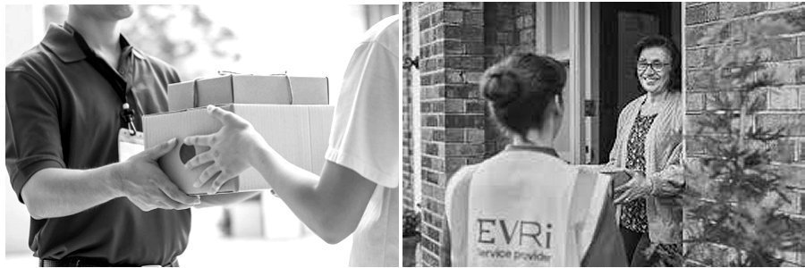 We use trusted EVRI guaranteed delivery Quick, Easy & Reliable. Available 24/7